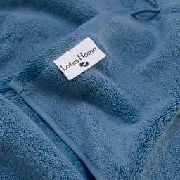 Рушник Lotus Home Готель Premium - Microcotton Solid Blue 70x140 550 г/м² - мініатюра 4