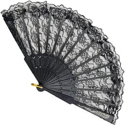 Віяло Кармен гіпюрове