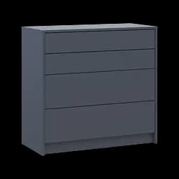 Комод Doros Дейл Графіт 4Ш 90х41х85 (41516236) - мініатюра 5
