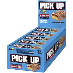 Батончик FitWin Pick Up Кранчи карамель и арахис 900 г (20 шт. х 45 г)