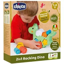 Іграшка розвиваюча Chicco 2 в 1 Балансуючий динозавр (10499.10) - мініатюра 11