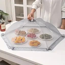 Москитна сітка на стіл Semi Mosquito net 70 см, Grey для захисту продуктів - мініатюра 3