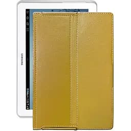 Чохол StatusCASE з екошкіри для планшету Samsung Galaxy Tab 2 10.1 3G (P5100) Золотий