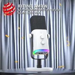 Мікрофон Fifine AM8W USB/XLR White (AM8W) - мініатюра 5