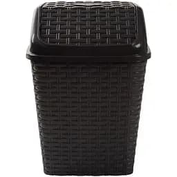 Кошик для сміття Violet House 0752 Роттанг Antrasit 10 л (0752 Роттанг ANTRASIT с/к 10 л)