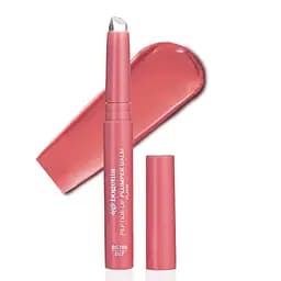 Помада-блеск для объема губ Bogenia Peptide Lip Plumper Balm (BG760), 007 Flame Бежево-розовый