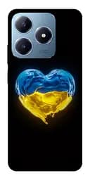 Чехол Demsky Сердце Украины для Realme C63 4G