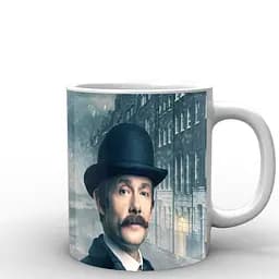 Кухоль GeekLand Шерлок Холмс Sherlock Шерлок та Ватсон SH.002.16 330 мл білий