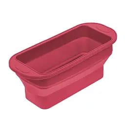 Форма для випікання хліба силіконова 29.5х12.3х11 см, Profsil Бордовий 86797