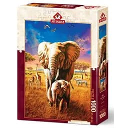 Пазл Art Puzzle Мать и слоненок 1000 эл. (5204)