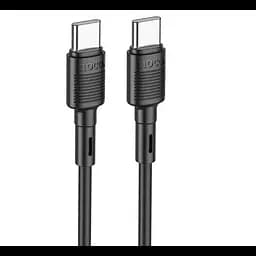 Кабель Hoco X83 Pisces Cable Type-C to Lightning 2A 1m White - мініатюра 2