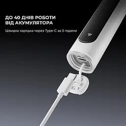 Електрична зубна щітка Oclean X Pro 20 Electric Toothbrush White - мініатюра 6