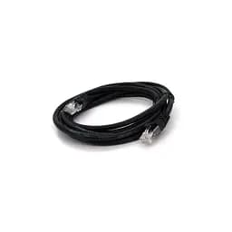 Патч-корд Ritar UTP, Cat.6, RJ45, CU, 1м black (PCR-CU6/1Bk)