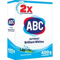 Стиральный порошок АВС Горная свежесть для белых вещей автомат 400 г