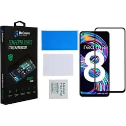 Захисне скло BeCover для Realme 8 Black (706657) - мініатюра 2