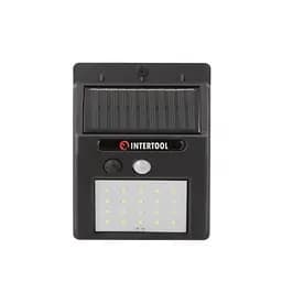 Настінний вуличний прожектор Intertool на сонячній батареї з датчиком руху LB-0112