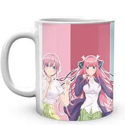 Кружка GeekLand The Quintessential Quintuplets Пять невест QQ 02.01 330 мл белая