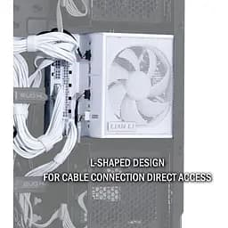 Блок живлення Lian Li EDGE1300 1300W 80 PLUS PLATINUM WHITE (G9P.EG1300.WE00.EU) - мініатюра 7