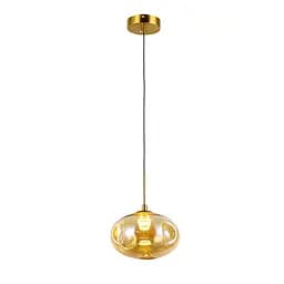 Світильник підвісний LED Levistella 800P3308M-1led (150*200) AM, 3W, коричневий абажур, регульоване світло, сучасний стиль для - мініатюра 2