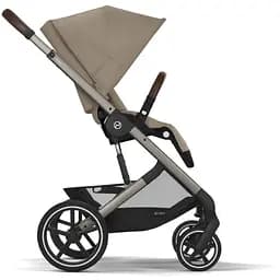 Коляска Cybex Balios S Lux TPE Almond Beige з бампером (524001211) - мініатюра 3