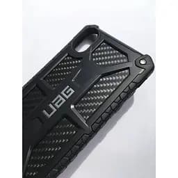 Оригінальний протиударний чохол UAG Monarch для iPhone XS Max Black Carbon 111101114242 - мініатюра 4
