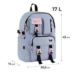 Рюкзак GoPack Education Teens 2500L сірий Сірий (GO26-2500L-1) - мініатюра 2