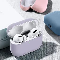 Чохол Ultrathin Silicone Case для AirPods Pro Dark Purple [49716] - мініатюра 6