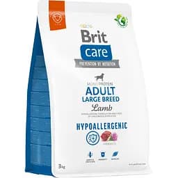 Сухий корм для собак великих порід Brit Care Dog Hypoallergenic Adult Large Breed, гіпоалергенний, з ягням, 3 кг