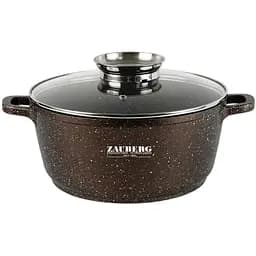 Кастрюля круглая Zauberg со стеклянной крышкой 2.3 л (000033609)