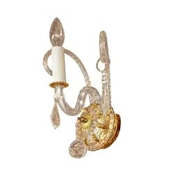 Бра Brille BCL-271W/1 настенное накладное в спальню хрустальное свеча классическое E14