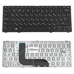 Клавіатура для ноутбука DELL (Inspiron: 5423, Vostro: 3360) rus, black - мініатюра 2
