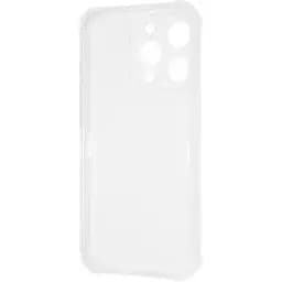 Силіконовий протиударний чохол Case панель Case на Iphone 15 Pro Max із захистом камери прозорий (5151513)