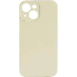 Чохол Silicone Case із захистом камери Full Apple iPhone 13 Antique white