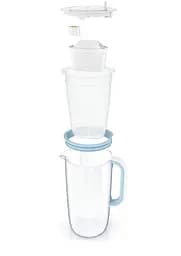 Фільтр-глечик Brita Glass LED MXpro синій 2.5 л (1050452) - мініатюра 2