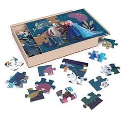 Пазл Disney Frozen дерев'яний 3 в 1 (SM98297/6066795) - мініатюра 6