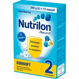 Суха молочна суміш Nutrilon Комфорт 2, 300 г