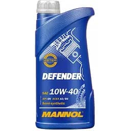 Масло моторное Mannol Defender 10w-40 SN/SM/CF 1 л (182777)