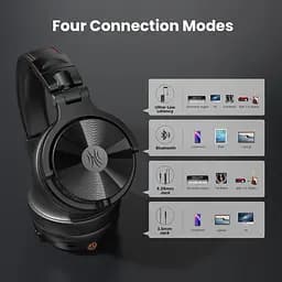 Гарнітура OneOdio Studio Max 1, Bluetooth, Hi-Res Wireless/LDAC +3,5мм/6,35мм Audio - мініатюра 3