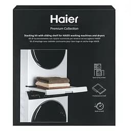 Haier Комплект монтажний для з'єднання пральної машини з сушильною машиною, 47-60см, білий - мініатюра 9