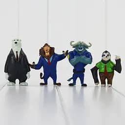 Іграшки-фігурки Зоотрополіс Zootopia, 12 шт - мініатюра 6