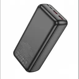 Повербанк чорний із швидкою зарядкою Power bank BOROFONE B38B 30000mAh PD22 5W BOROFON - мініатюра 3