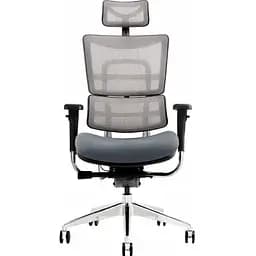 Офисное кресло GT Racer X-802 Bright Gray (W-20 B-40) [125613]