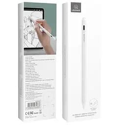 Стилус Usams US-ZB223 Tilt-sensitive Active Touch Capacitive for iPad White - мініатюра 3