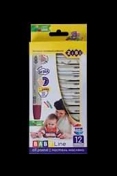 Пастель масляна ZiBi Jumbo Baby Line 12 шт (ZB.2490)
