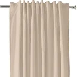 Штори на кухню та в кімнату Cosas Biscuit 180х260 см 2 шт капучино (Curtains_Beige_180x260) - мініатюра 5