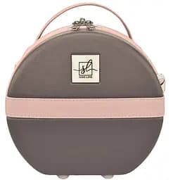 Бьюті-кейс Semi Line 5L Brown/Pink Cream (T5673-1) (DAS302677) - мініатюра 4
