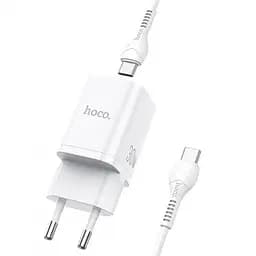 Швидке зарядне Hoco N13 Bright 30 W 2 порти USB-A + USB-C