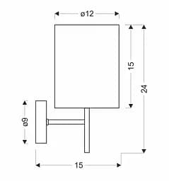 Бра Candellux 21-45249 YAN - мініатюра 4