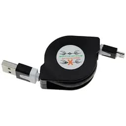 Кабель Toto TKX-66 Flat USB cable microUSB 1m Black
