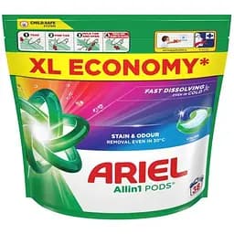 Гель рідкий в розчинних капсулах Ariel чистота та свіжість для кольорового 38х17.6 г